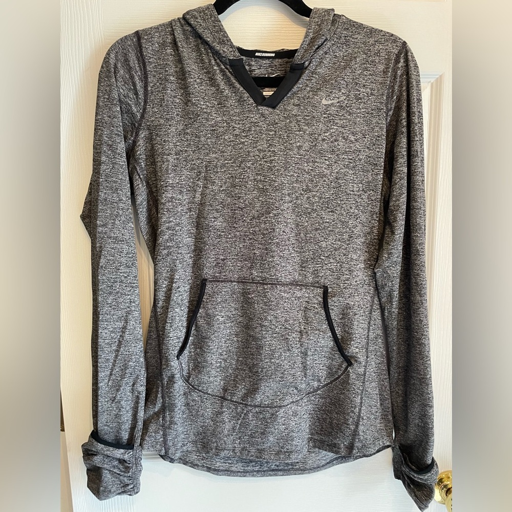 Nike Dri-FIT Gray Running Top